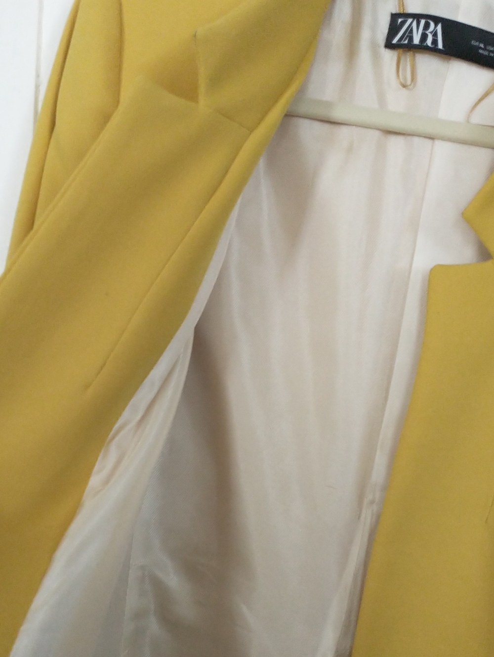 Zara Inverted Lapel Blazer - Picture 7 of 9